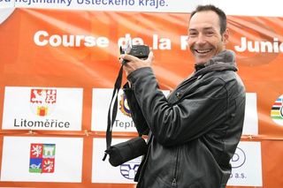 Erik Zabel was on hand to watch his son Rick race.