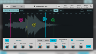 A mashup of Quick Sampler and Alchemy, Logic's new stock plugin uses granular, additive and spectral synthesis to manipulate source audio