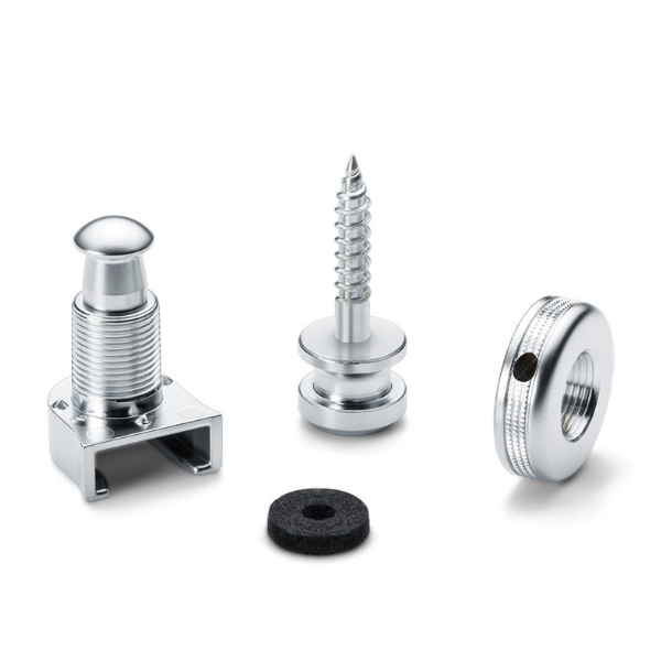 A Schaller S-Lock strap lock system