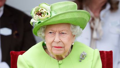 It's claimed Queen Elizabeth found one part of her job very 'irritating'. Seen here she attends the Out-Sourcing Inc. Royal Windsor Cup polo match