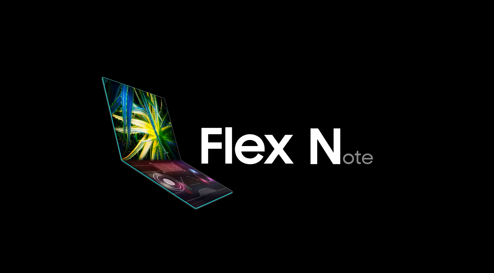 Images conceptuelles du site Web Samsung Flex OLED.