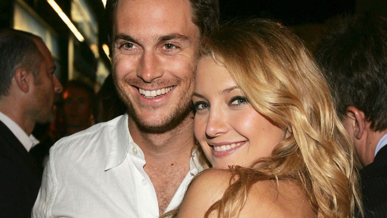 Actors Oliver Hudson and his sister Kate Hudson pose at the afterparty for the premiere of Universal Picture&#039;s &quot;The Skeleton Key&quot; at the Universal Studio Tour on August 2, 2005 in Los Angeles, California.