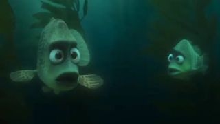 Bill Hader and Kate McKinnon in Finding Dory