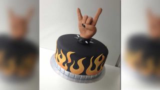 Heavy Metal Birthday Cake