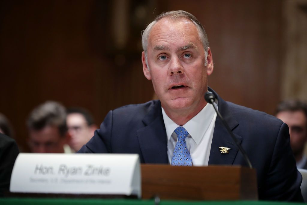 Ryan Zinke.