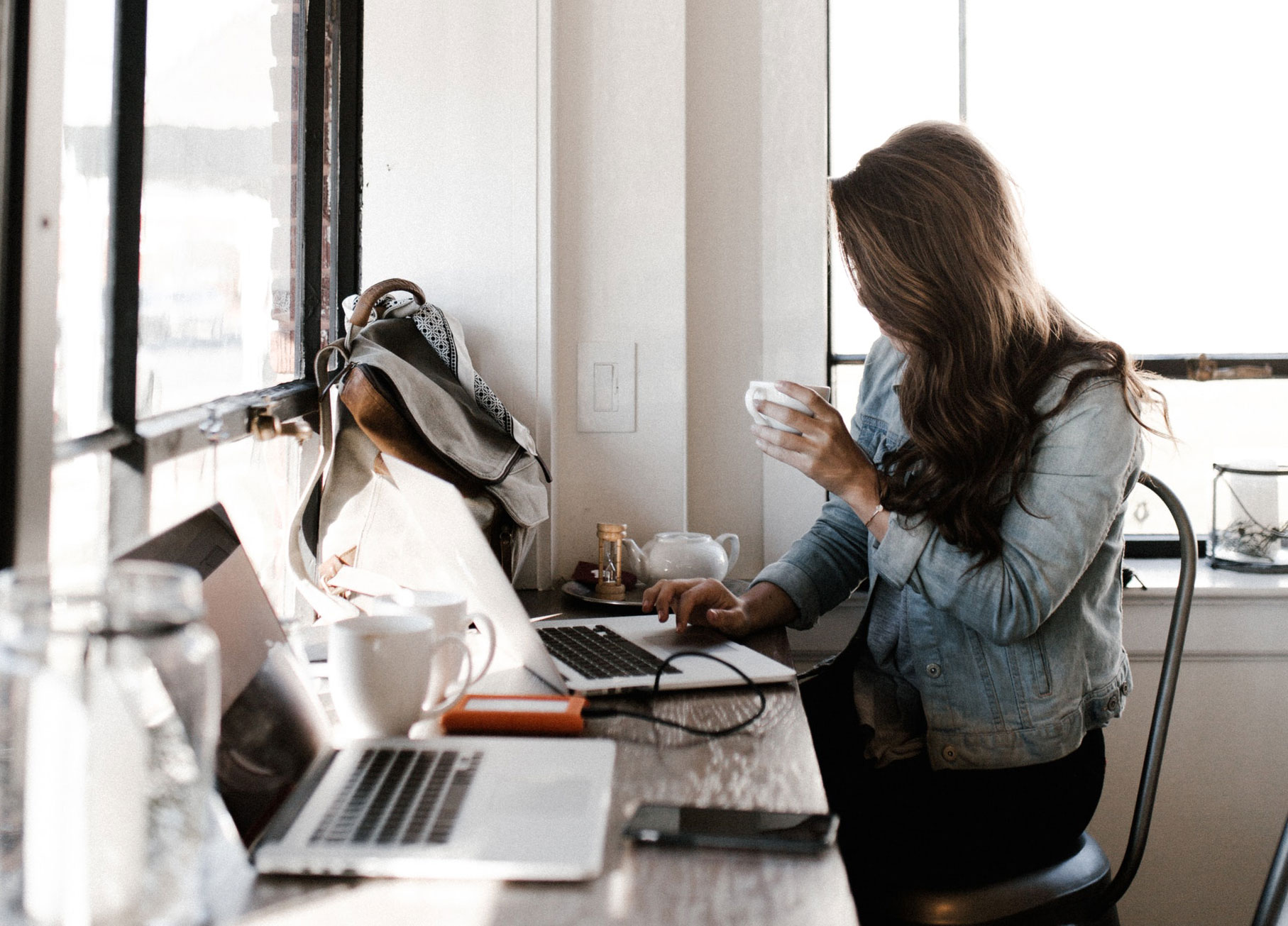 Find a quiet spot for focused tasks