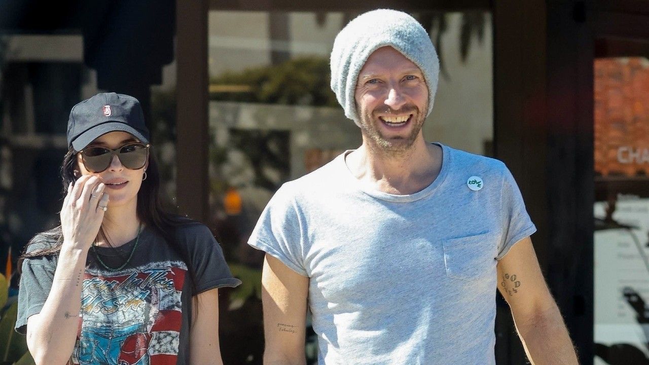 Dakota Johnson and Chris Martin