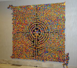 Lego artwork a creative journey by France based Chinese artist