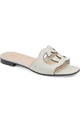 Interlocking G Cutout Slide Sandal