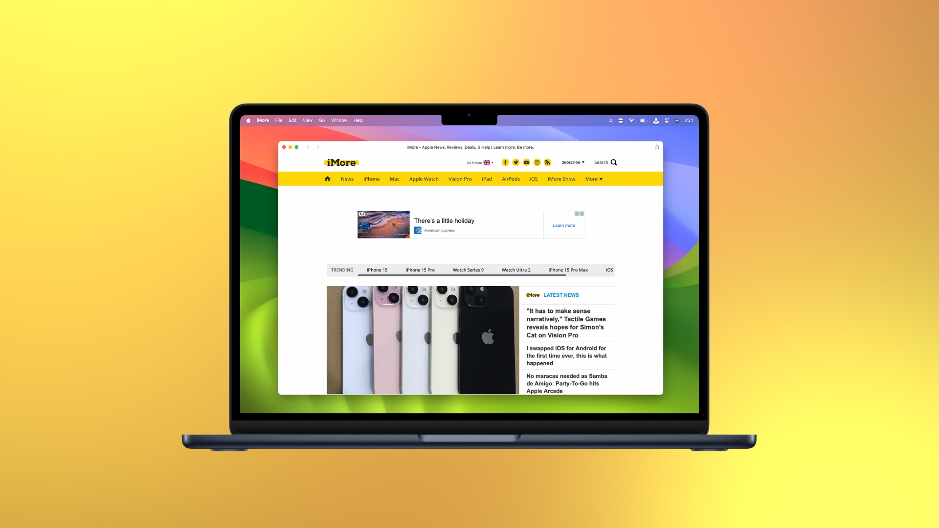 Веб-приложения на macOS Sonoma