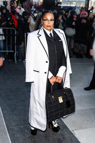 Janet Jackson at Thom Browne AW24 GettyImages-2011468678