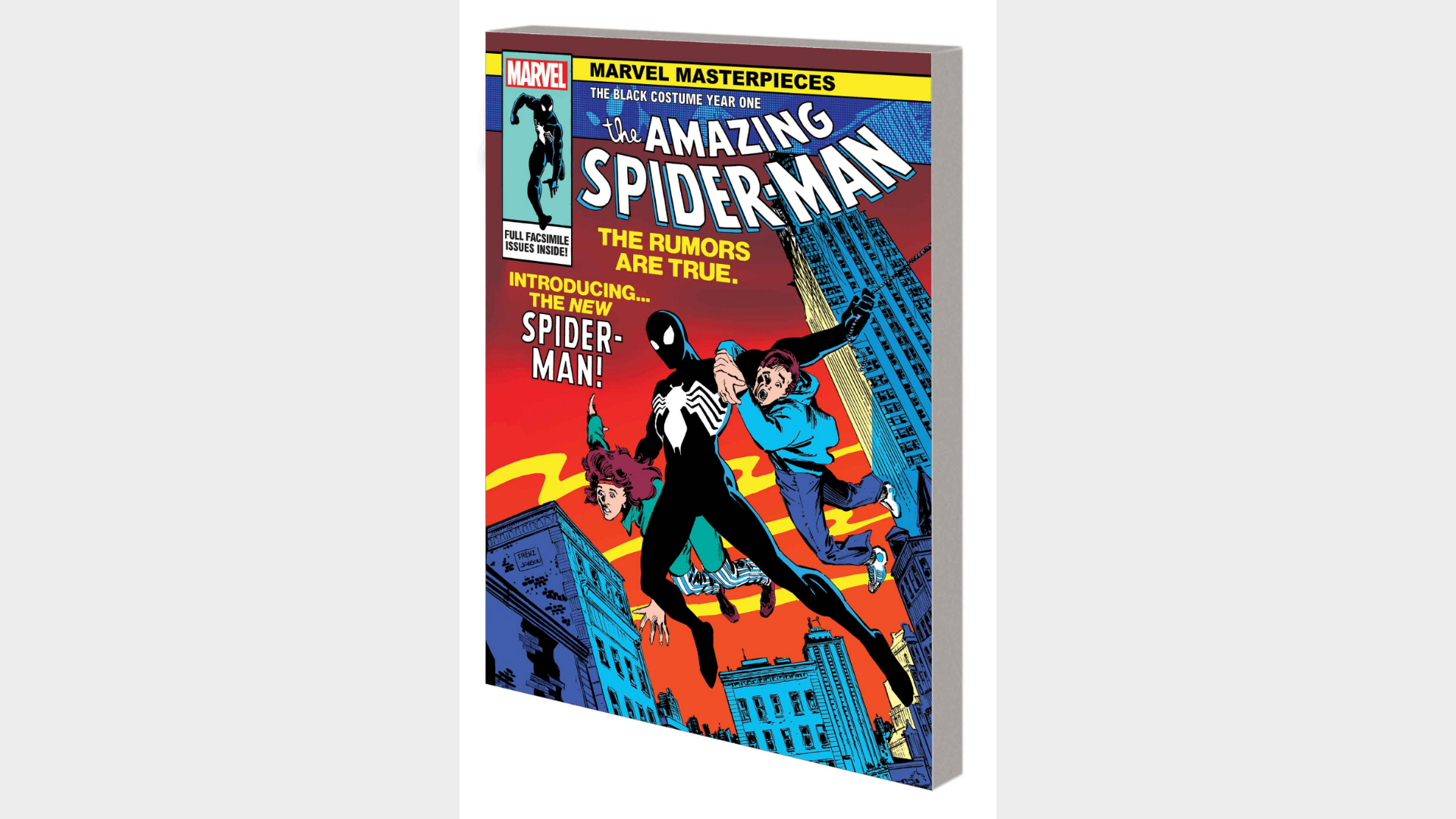 MARVEL MASTERPIECES: AMAZING SPIDER-MAN — THE BLACK COSTUME YEAR ONE GALLERY EDITION HC