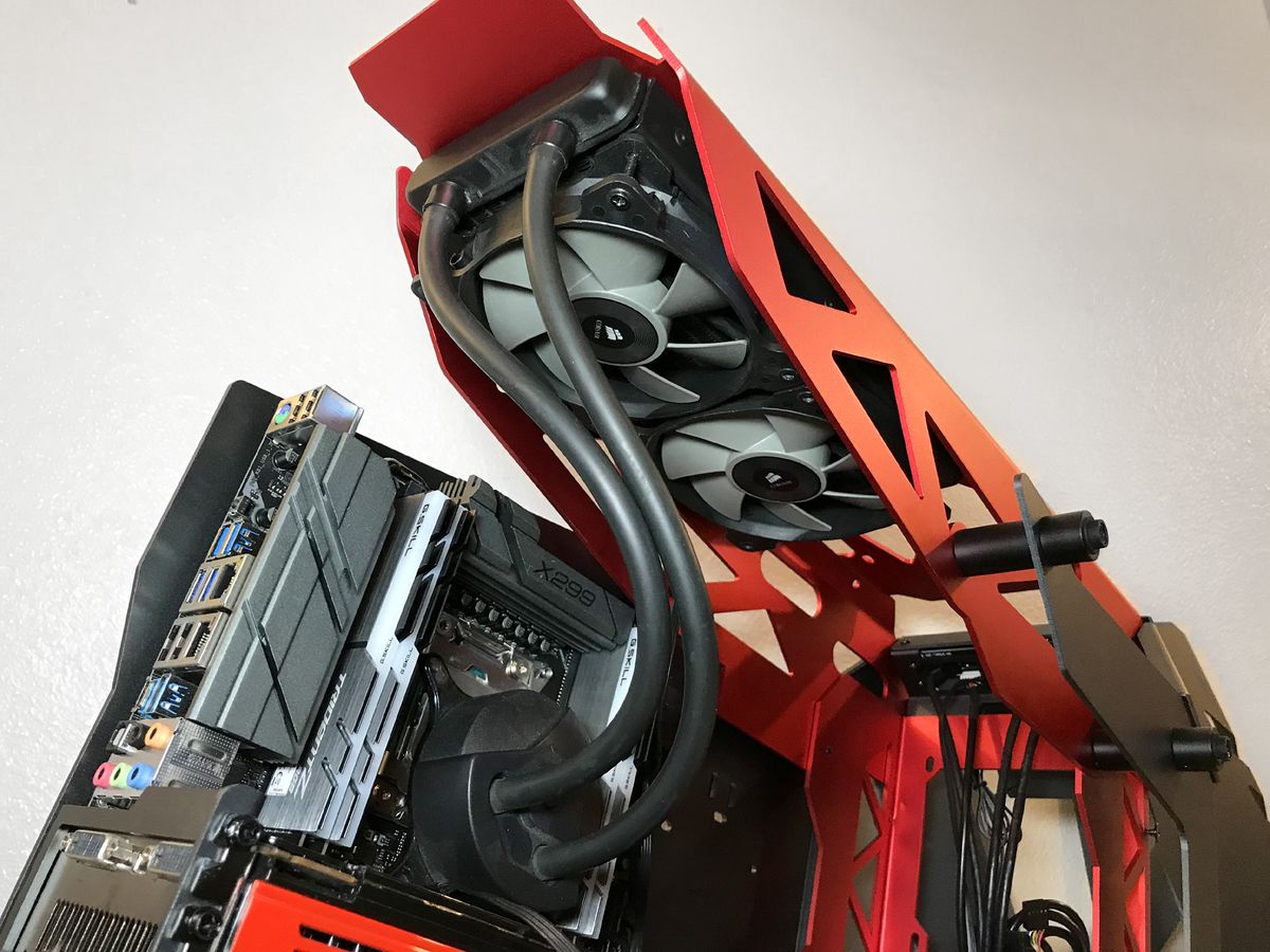 Antec Torque ミドルタワーケース クリムゾンレッド Antec Torque Hardware Installation and Test Configuration