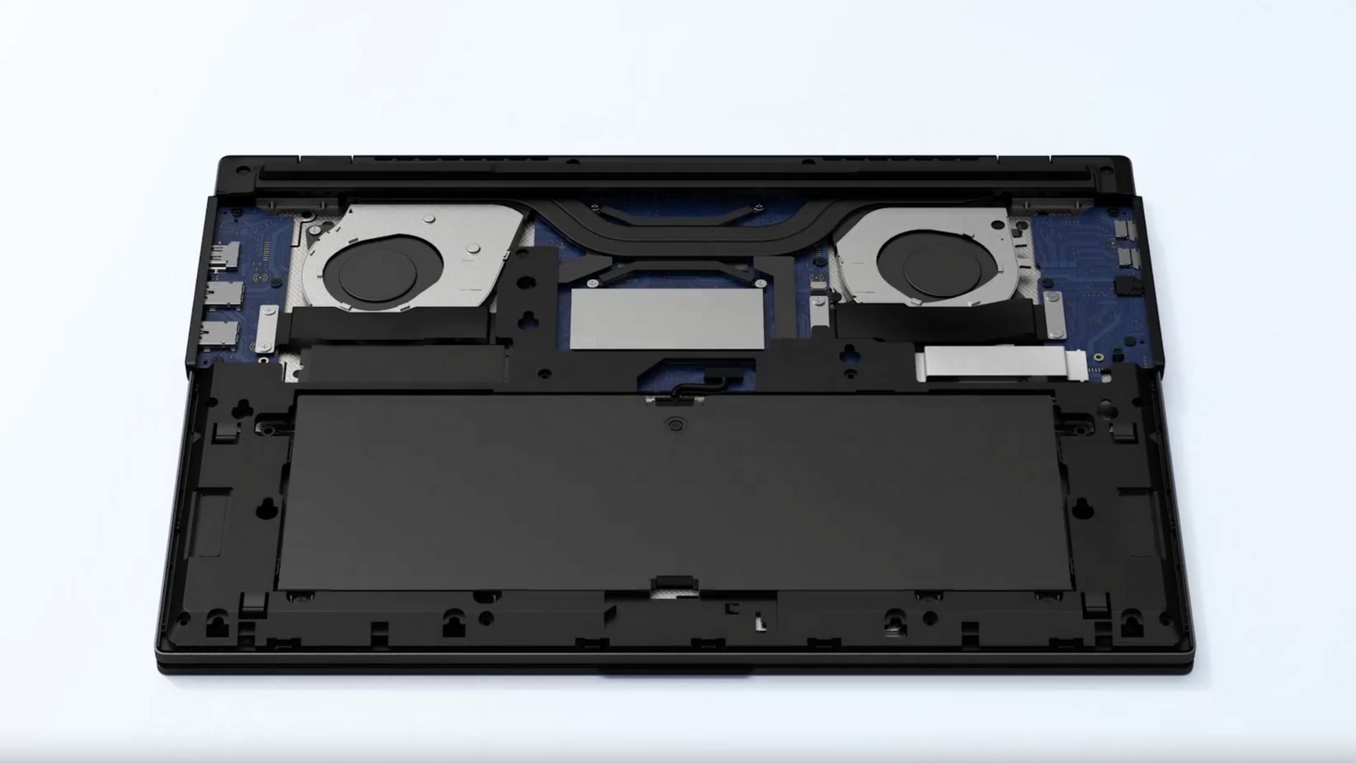 Schenker Element 16 semi-modular laptop with an Intel Core Ultra Series 3 chip