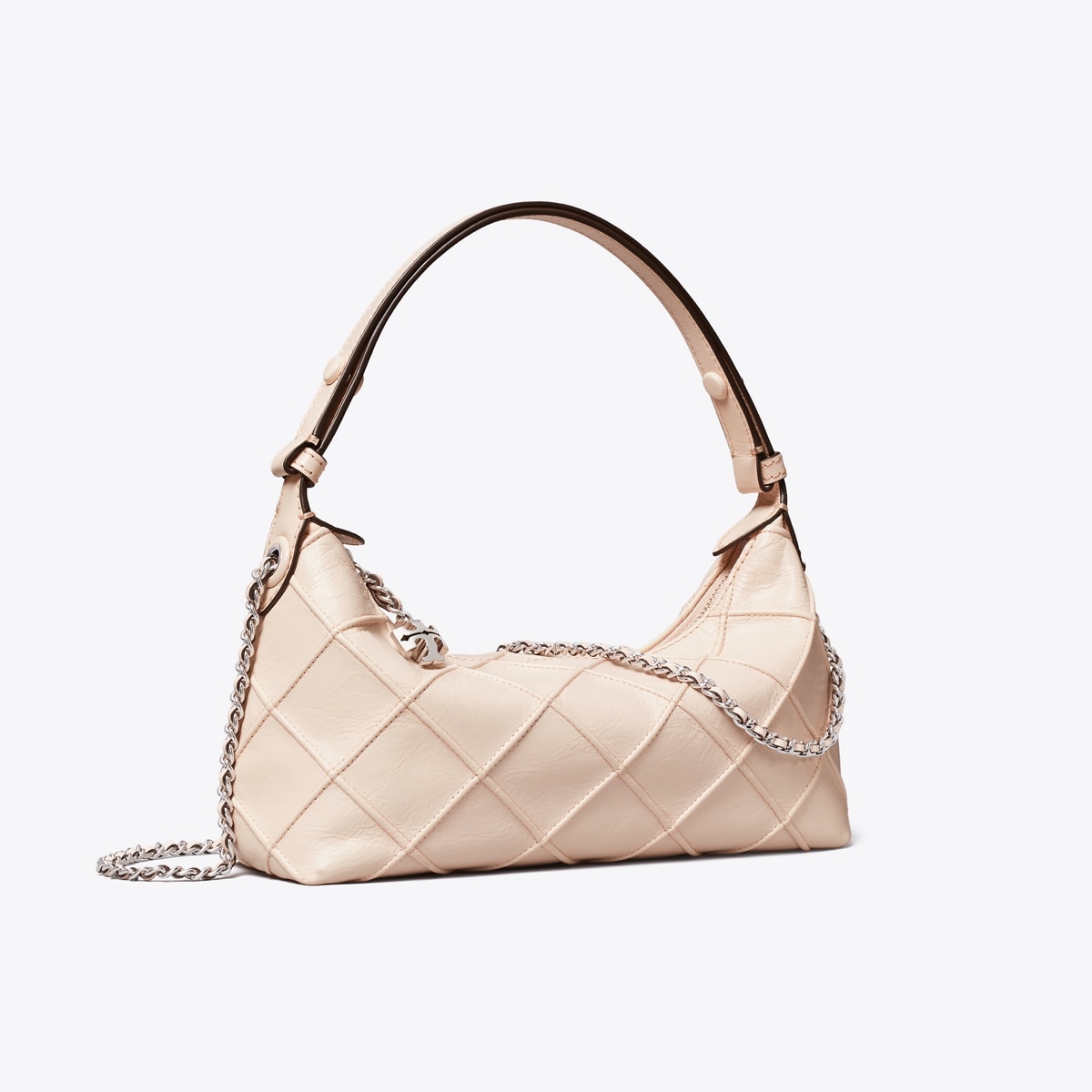Fleming Distressed Pochette in Pink, Size Os
