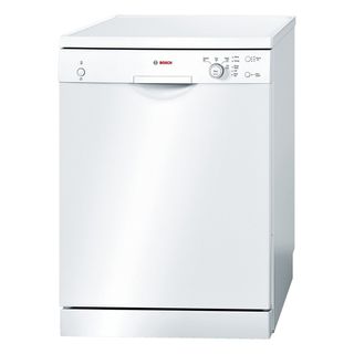 Bosch dishwasher with closed door
