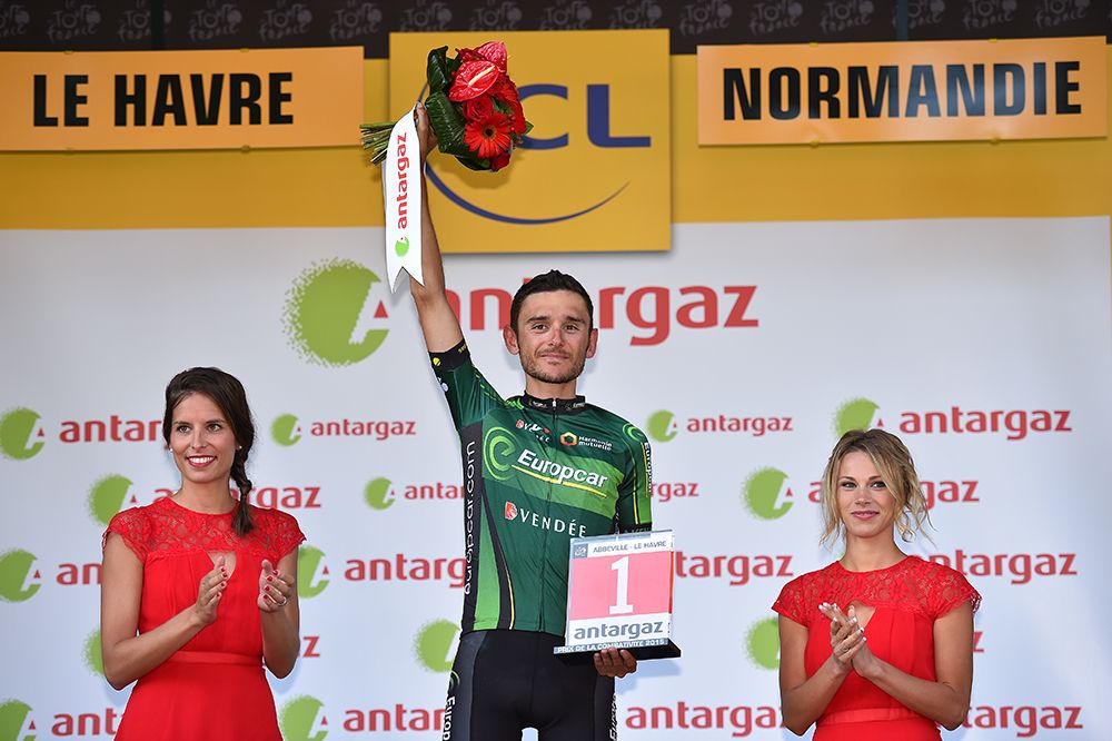 Perrig Quemeneur (Europcar) was most combative