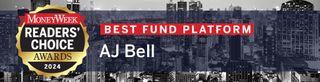 MoneyWeek Readers' Choice Awards Best Fund Platform AJ Bell