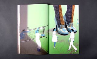 The layout, production and art direction of the graphic-style book was taken on by OMA