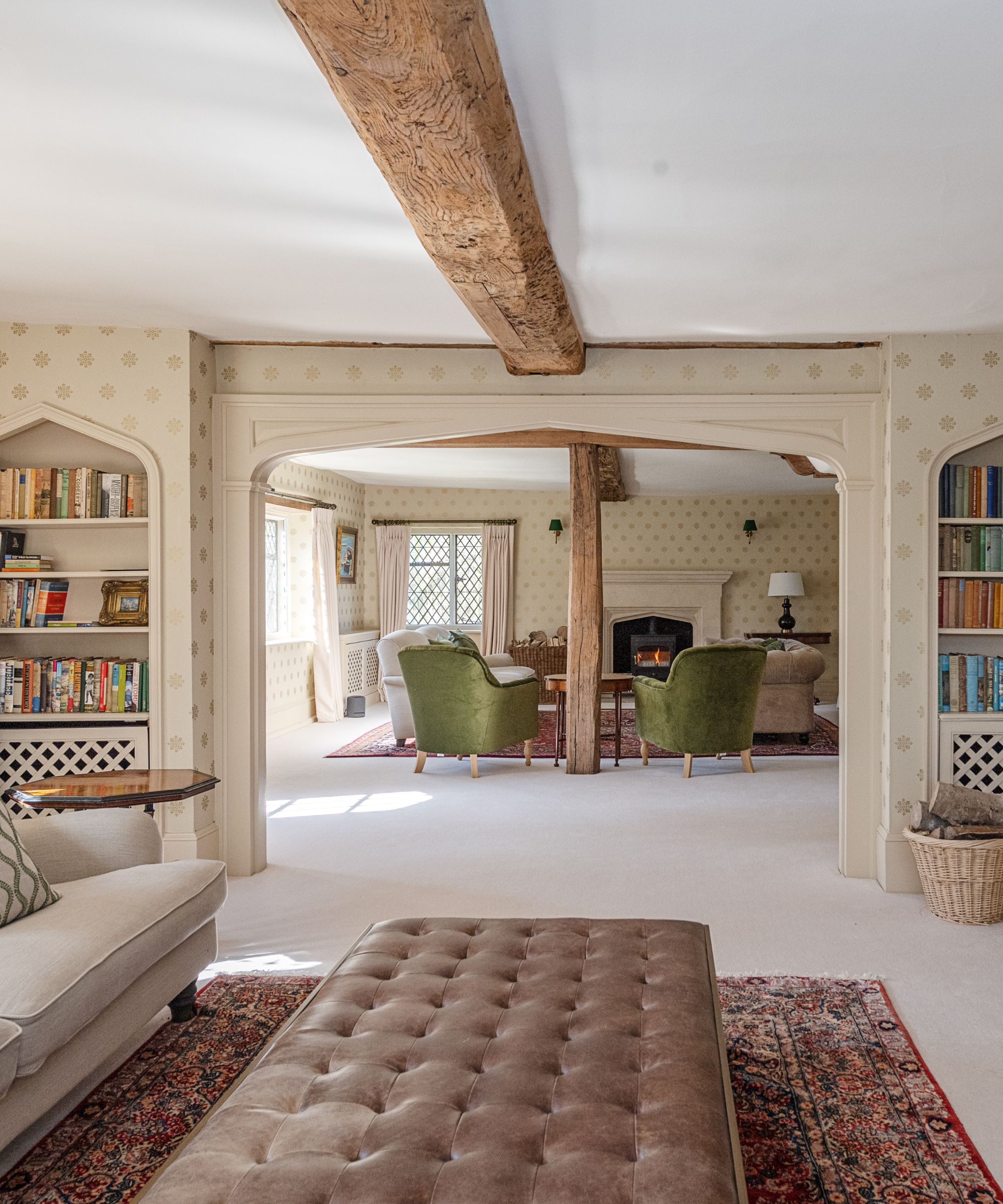 Sir Michael Caine's living room