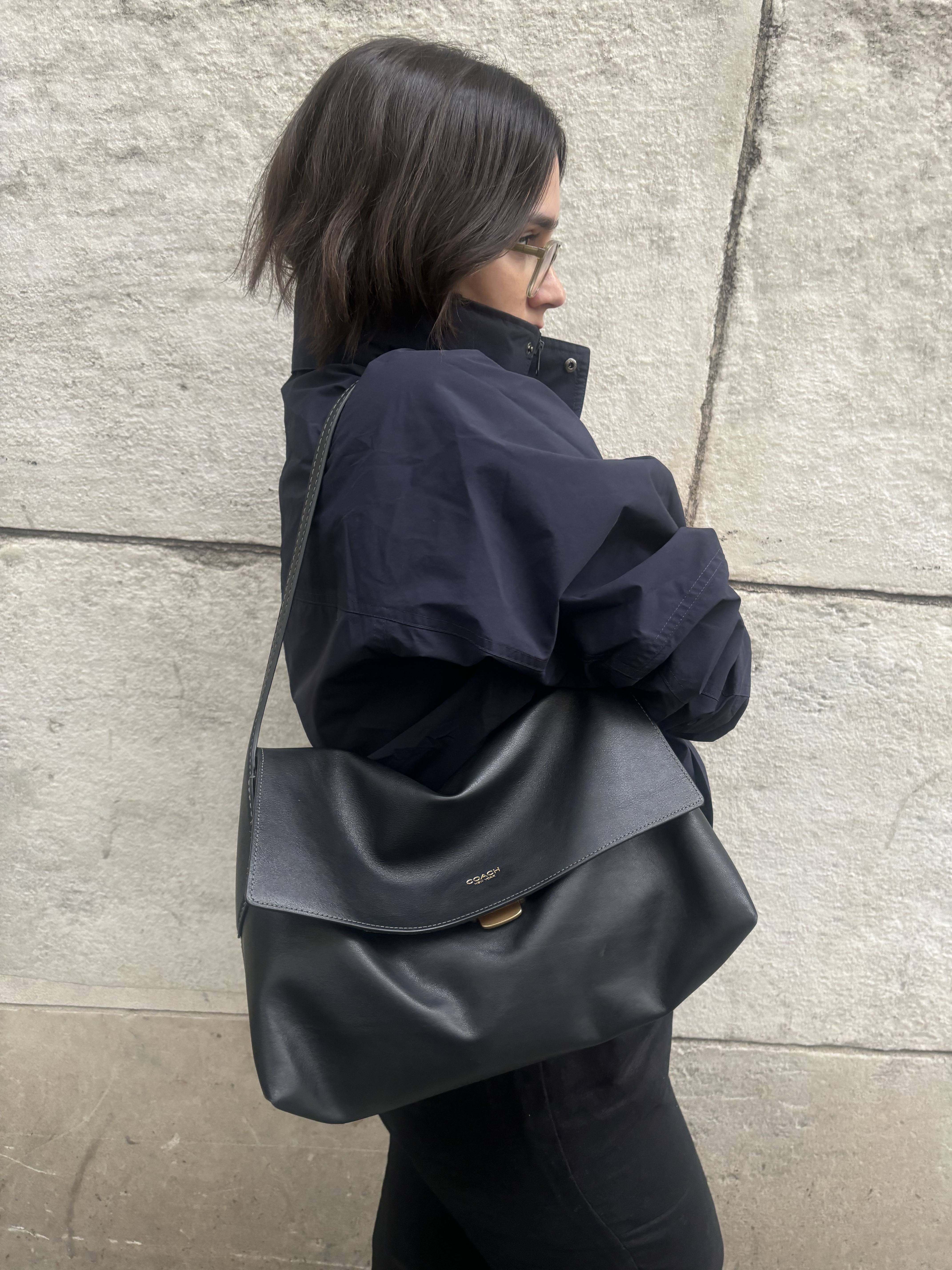 Julia Marzovilla tests the Coach Chelsea Bag 30