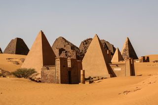 Meroe pyramids