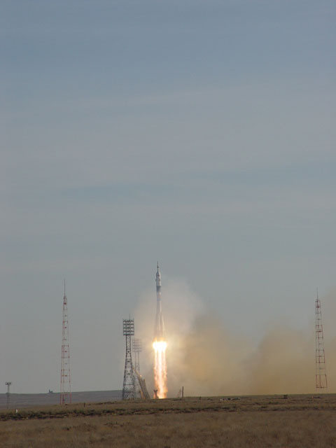 Liftoff! Third Space Tourist, New Crew Launches Toward Space Station