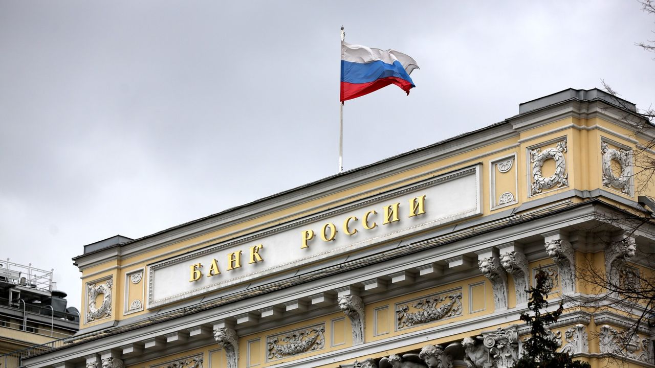 The headquarters of the Russian Central Bank