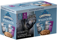 Blue Buffalo Wilderness Trail Toppers Wild Cuts Variety Pack RRP: $24.59 | Now: $17.59 | Save: $7.00 (28%)