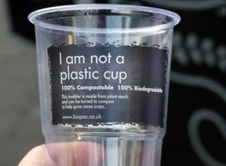 Biodegradable cup