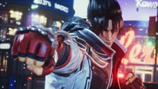 Tekken 8 Jin Kazama punching towards the screen