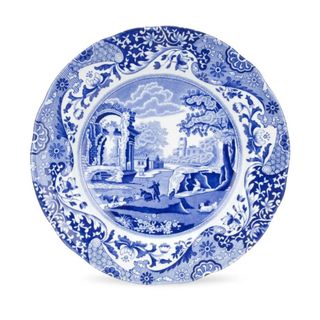 Spode Blue Italian Collection Luncheon Plate