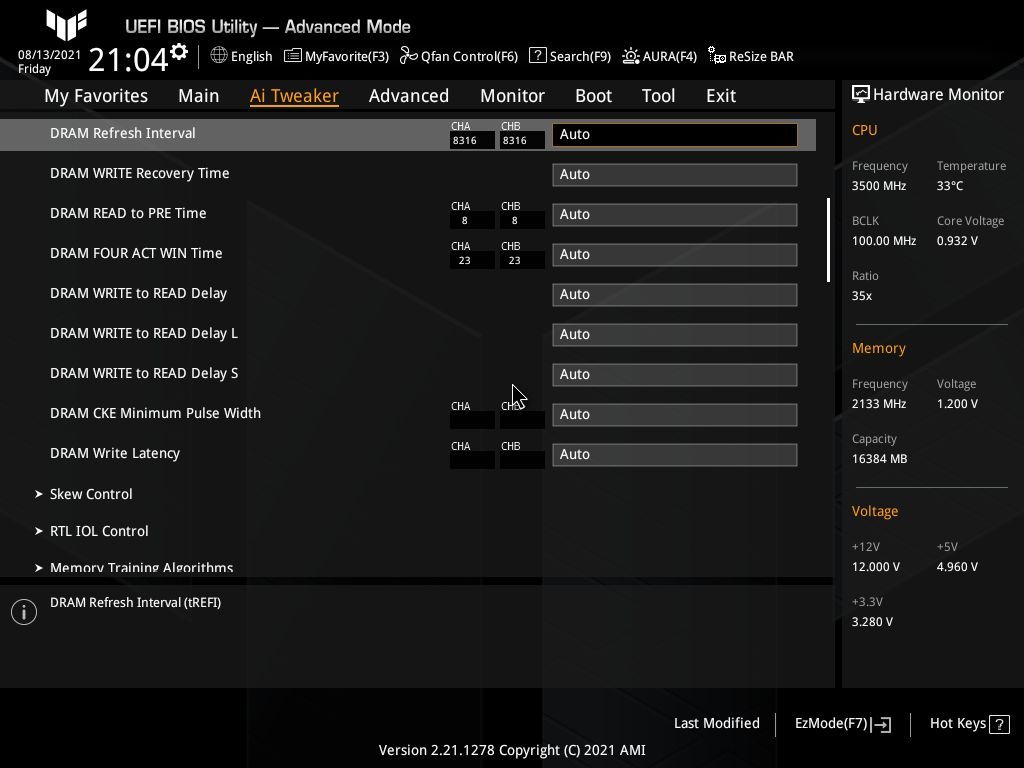 Asus TUF Gaming Z590-Plus WIFI