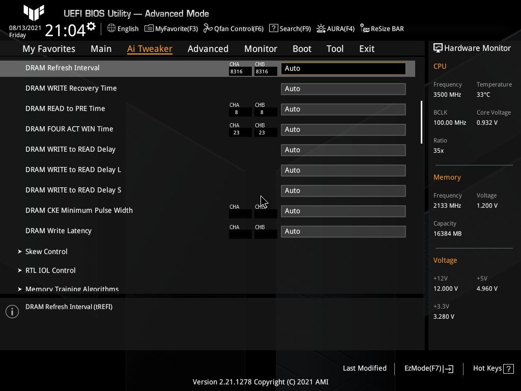 Asus TUF Gaming Z590-Plus WIFI