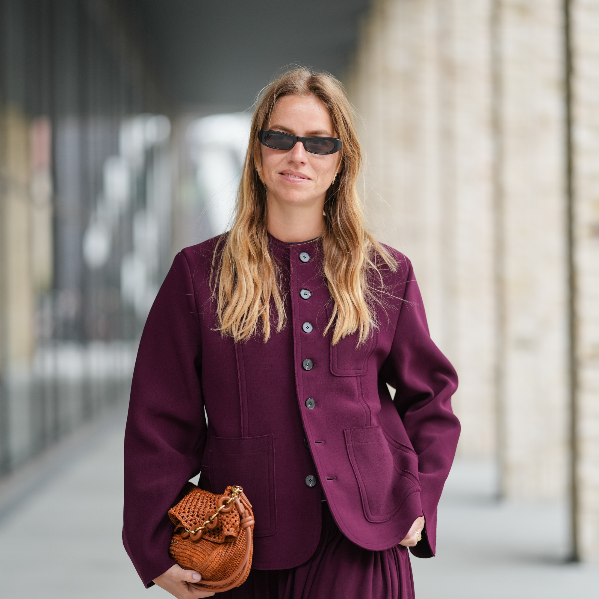Plum color trend