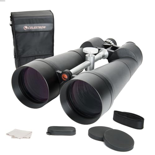 Celestron Skymaster 25x100 Binoculars &amp;ndash; Giant Aperture Binoculars for Deep-Sky Astronomy &amp;amp; Long-Distance Viewing &amp;ndash; Multi-Coated Optics &amp;ndash; Includes Tripod Adapter &amp;amp; Carrying Case