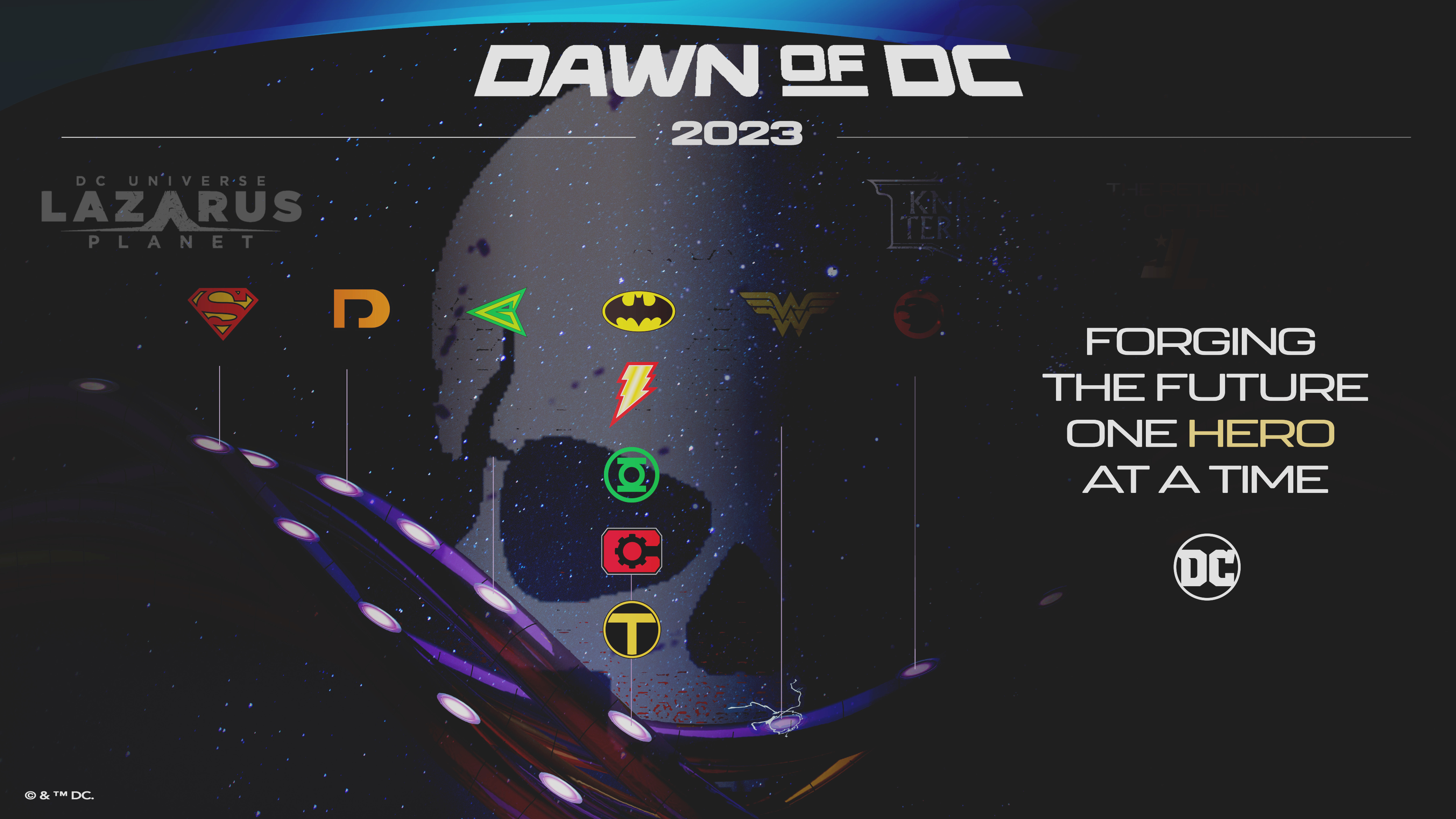 nueva línea de tiempo de Dawn of DC a partir del 25 de enero