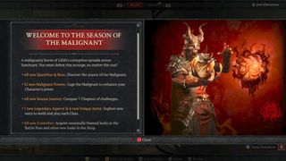 Diablo 4 - Season of the Malignant