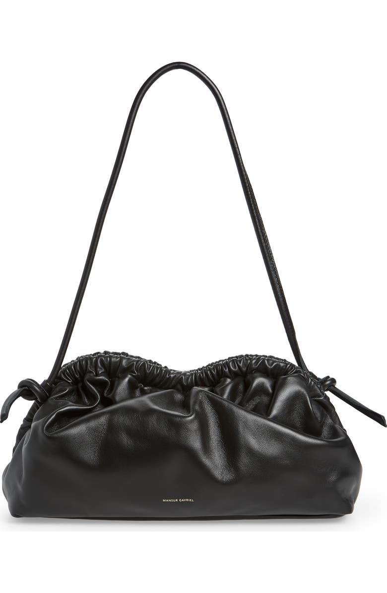 Small Cloud Leather Clutch