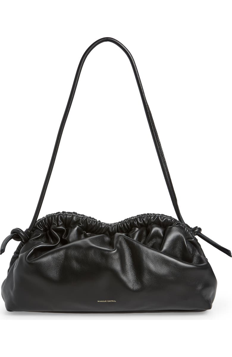 Small Cloud Leather Clutch