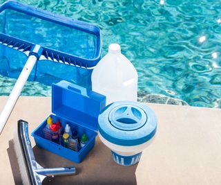 swimming pool cleaning supplies