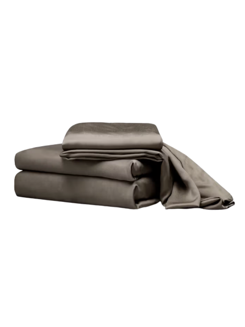 Luxury Bamboo Viscose Sheet Set in Truffle
