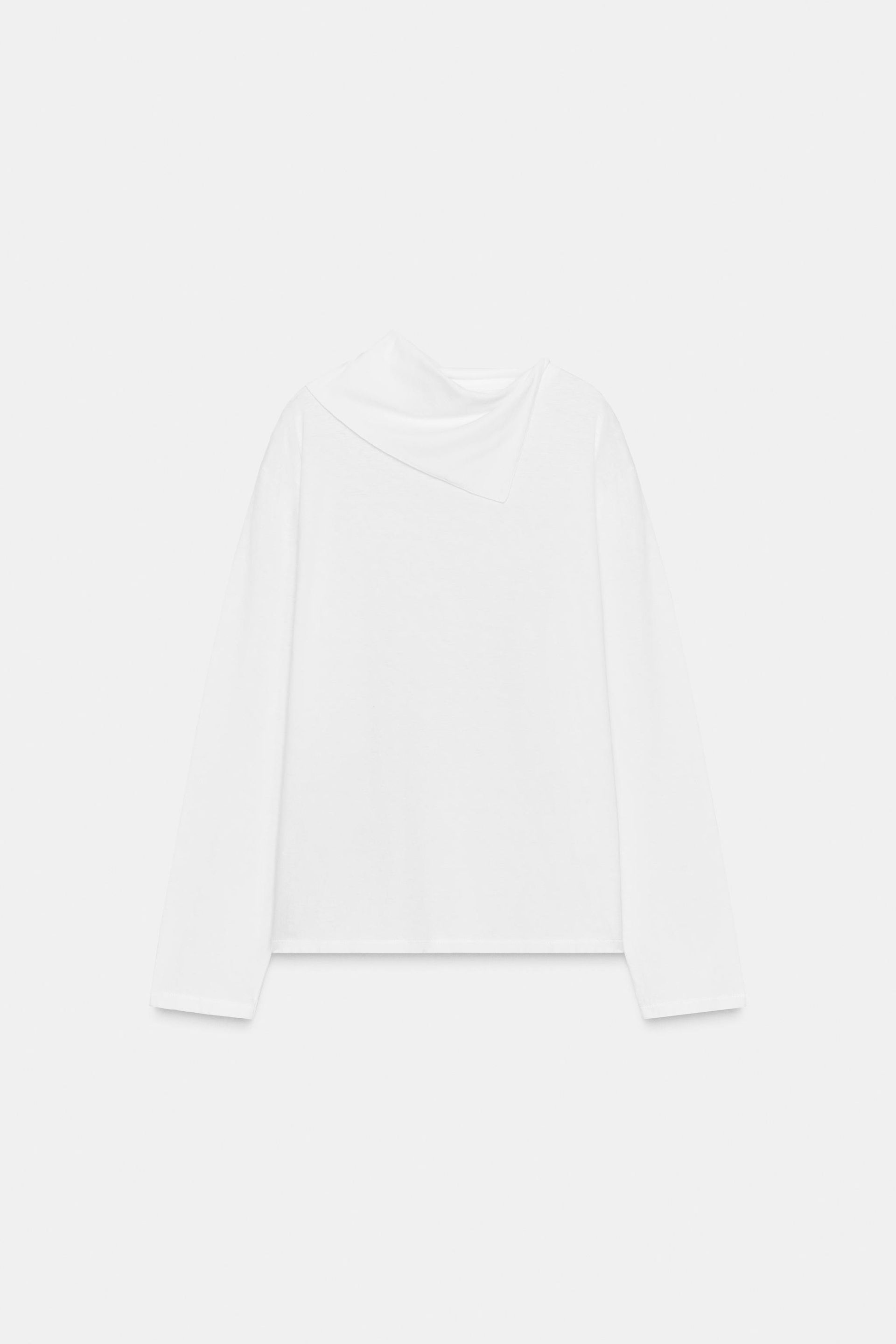 Long Sleeve Handkerchief T-Shirt