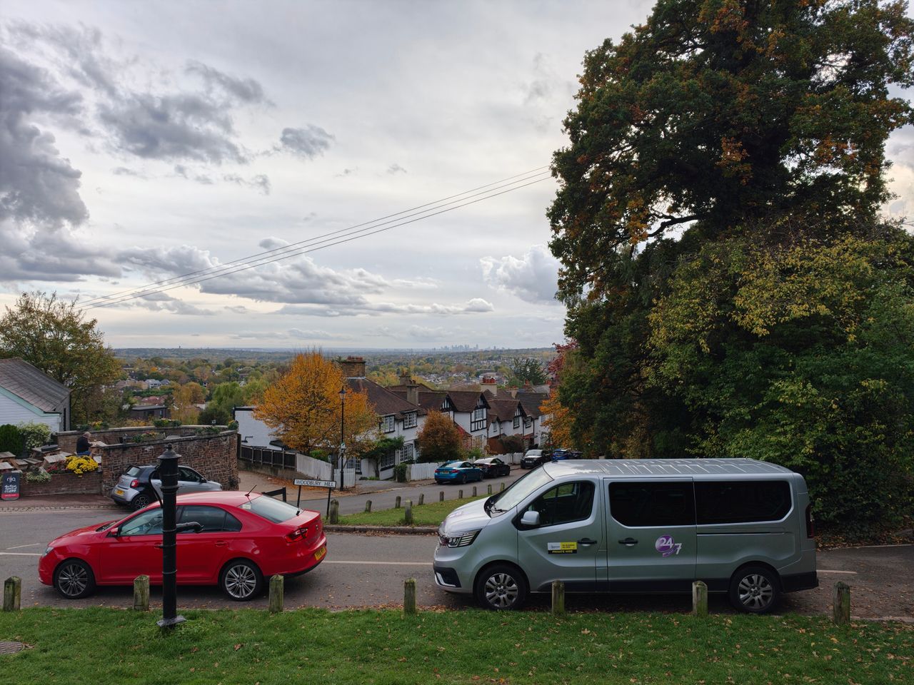A distant view of London