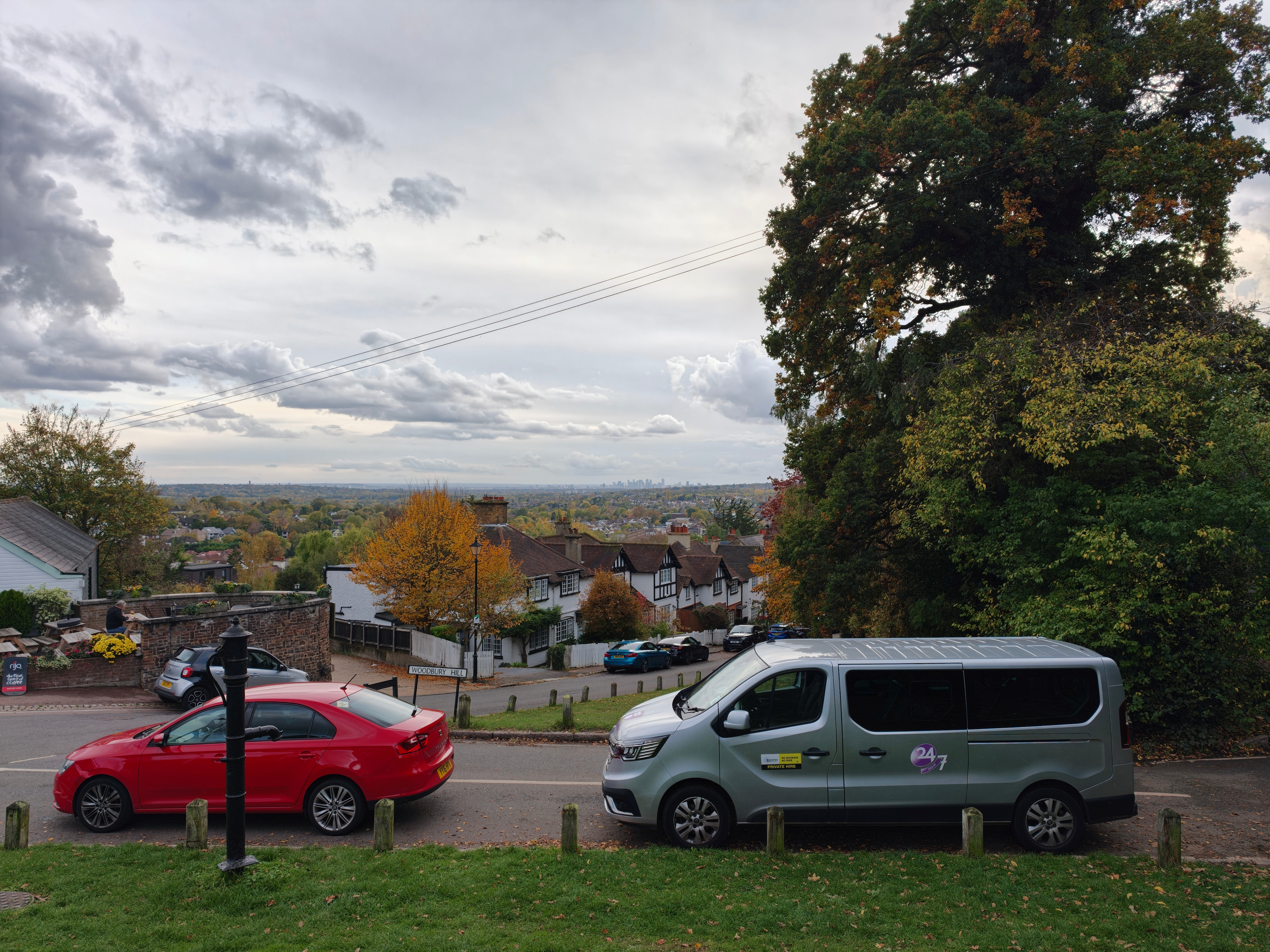 A distant view of London