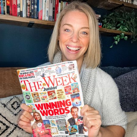 Claire Warren with The Week Junior