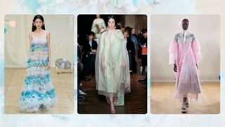 London Fashion Week Autumn/Winter 2024 Runway Trends — Frothy Dresses