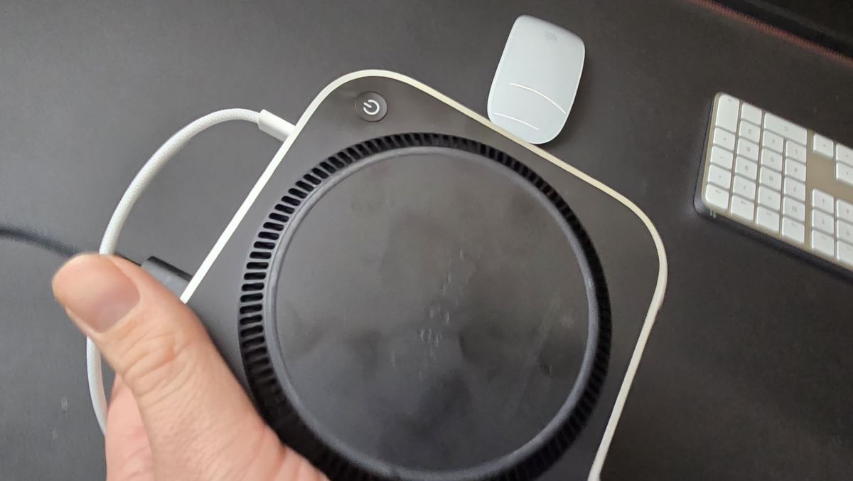 New Mac mini M4 in a studio