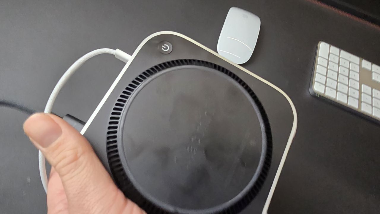 New Mac mini M4 in a studio