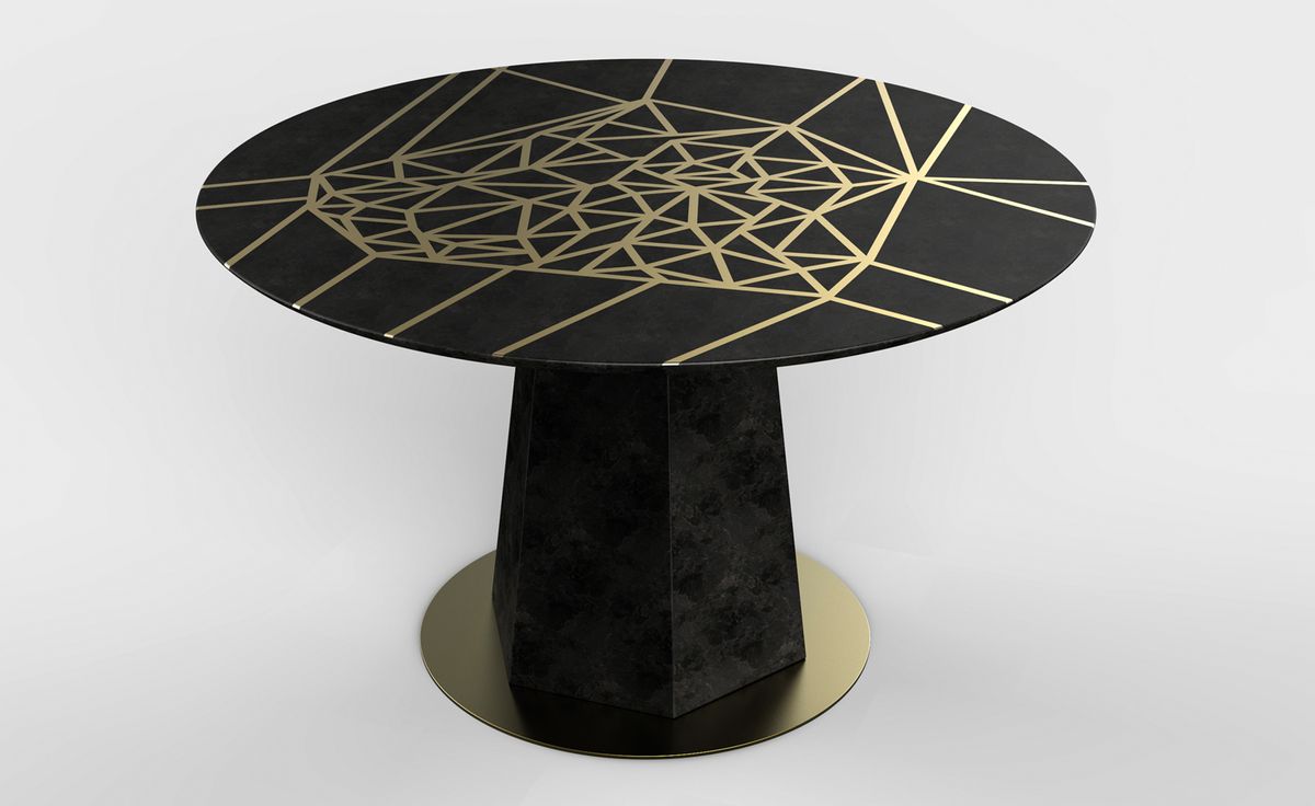 Fractal furniture: Holly Hunt collaborates with artist Paula Crown